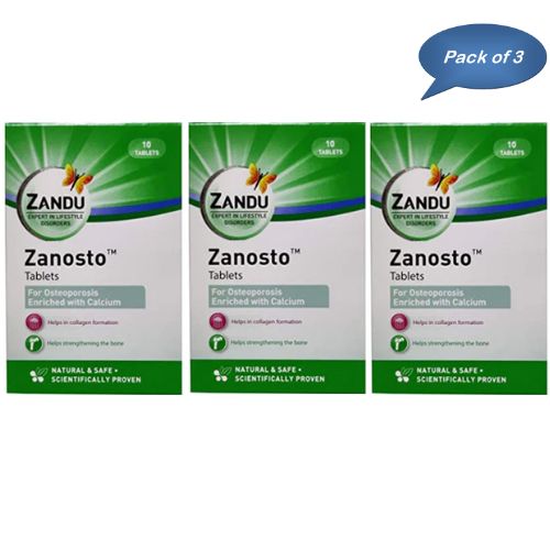 Zandu Zanosto 10 Tablets (Pack Of 3)