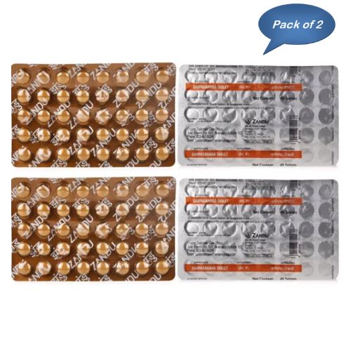 Zandu Sarpagandha 40 Tablets (Pack Of 2)