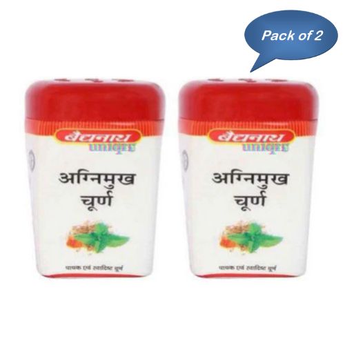Baidyanath (Jhansi) Agnimukh Churna 60 Gm (Pack Of 2)