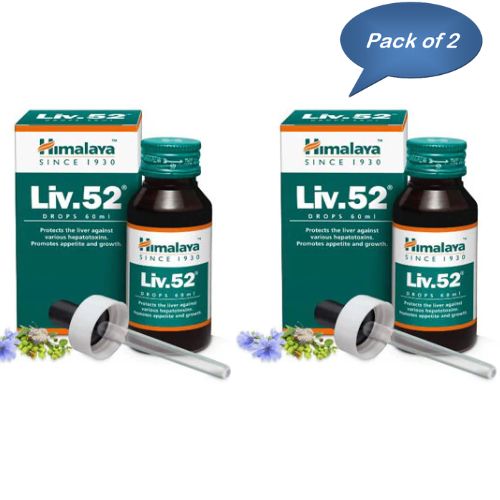 Himalaya Liv.52 Drops 60 Ml (Pack Of 2)