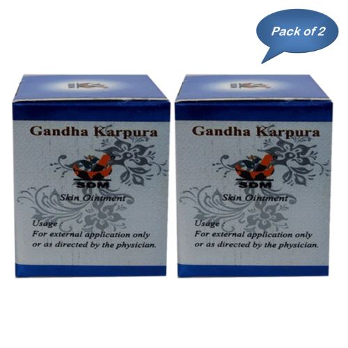 Sdm Gandha Karpura 30 Gm (Pack Of 2)