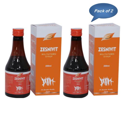 Alnavedic Zesnivit Syrup 200 Ml (Pack Of 2)