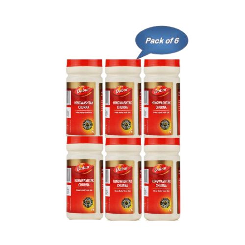 Dabur Hingwashtak Churna 60 Gm (Pack of 6)