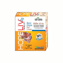 Ambic Hopeliv-DS 15 Tablets | Ayurvedic Double Strength Liver Health, Hepatoprotective & Fatty Liver Management Tablets