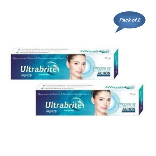 Leeford Healthcare Ultrabrite Cream 15 Gm (Pack of  2)