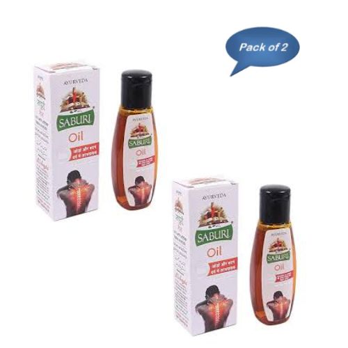 M. U. Amreliya Saburi Pain Relief Oil 50 Ml (Pack of 2)