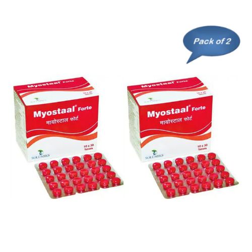 Dhootapapeshwar(Solumiks) Myostaal Forte 30 Tablets(Pack of  2)