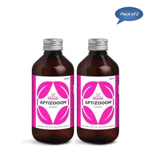 Charak Pharma Aptizoom Syrup 200 Ml (Pack of 2)