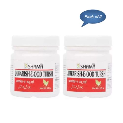 New Shama Jawarish-E-Ood Tursh 125 Gm (Pack of 2)