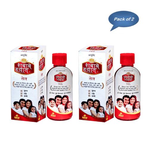 M. U. Amreliya Shabab-E-Hayat Tel (Thanda) 100 Ml (Pack of 2)