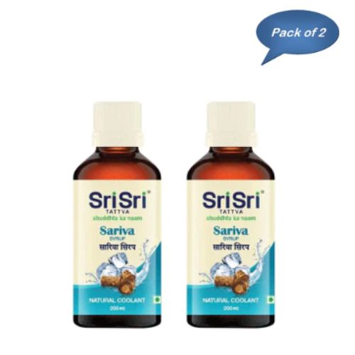 Sri Sri Tattva Sariva Syrup 200 Ml (Pack of 2)