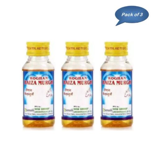New Shama Roghan Baiza Murgh 30 Ml (Pack of 3)
