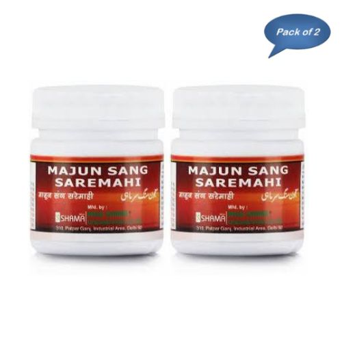 New Shama Majun Sang Saremahi 125 Gm(Pack of 2)