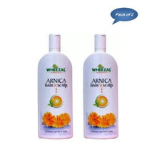 Wheezal Arnica Hair Scalp 100 Ml - Pack of 2 | Homeopathic Arnica Hair Growth Shampoo