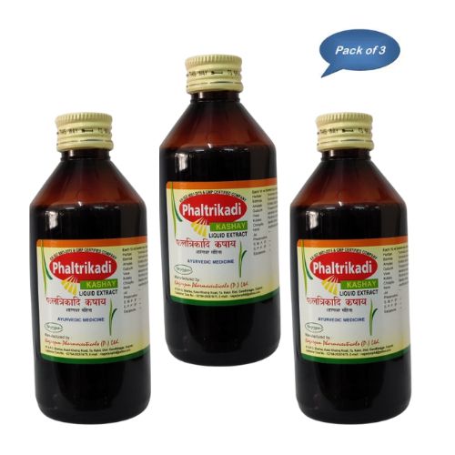 Nagarjun (Gujarat) Phaltrikadi Kashay 200 Ml (Pack Of 3)