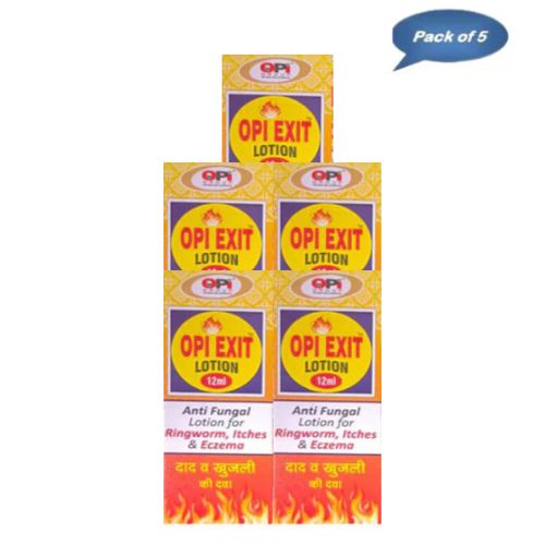 Opi Group Opi Exit Lotion 12 Ml (Pack Of 5)