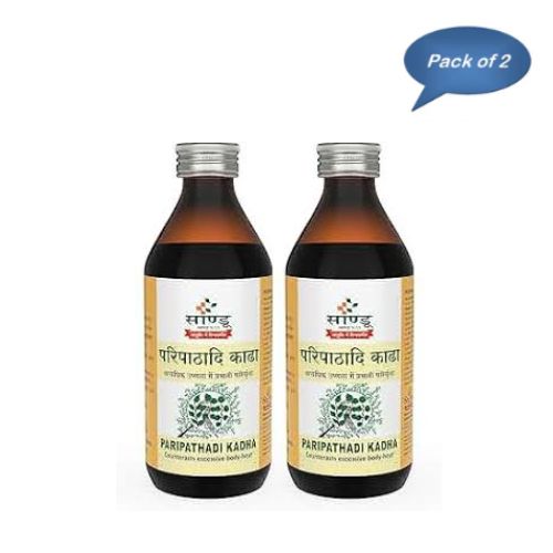 Sandu Pharmaceuticals Paripathadi Kadha 200 Ml (Pack of 2)