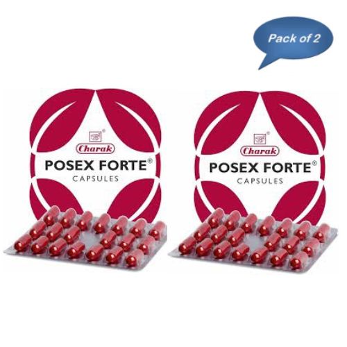 Charak Pharma Posex Forte 20 Capsules(Pack of 2)