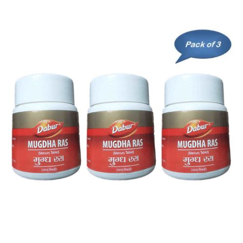 Dabur Mugdha Ras (Mercury) 35 Tablets (Pack of 3)