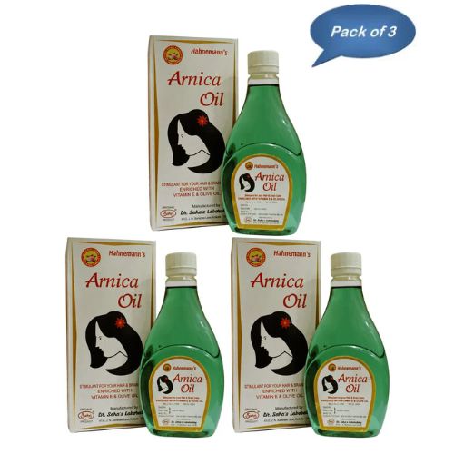 Hahnemann'S Arnica Oil 100 Ml (Pack Of 3)