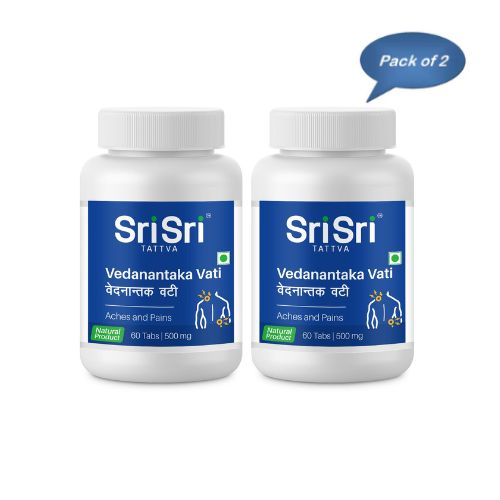 Sri Sri Tattva Vedanantaka Vati 500 Mg 60 Tablets (Pack of 2)