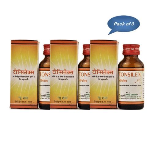 New Shama Tonsilex 50 Ml(Pack Of 3)