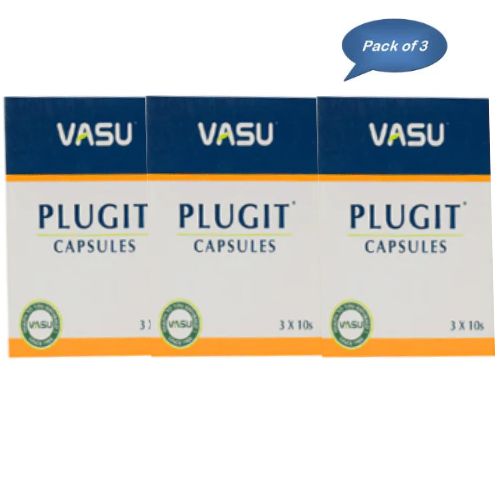 Vasu Plugit 10 Capsules (Pack Of 3)