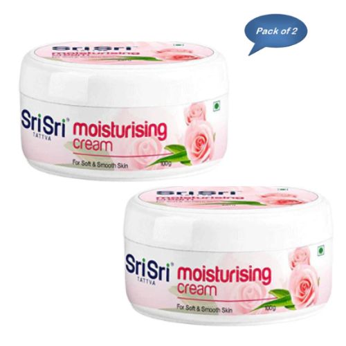 Sri Sri Tattva Moisturising Cream 100 Gm(Pack of 2)