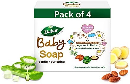 Dabur Baby Soap 50 Gm(Pack Of 4)