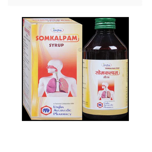 Unjha Ayurvedic Pharmacy Somkalpam Syrup 200 Ml