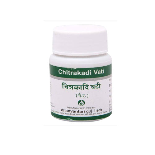 Nagarjun (Gujarat) Chitrakadi Vati 60 Tablets (Pack of 2)