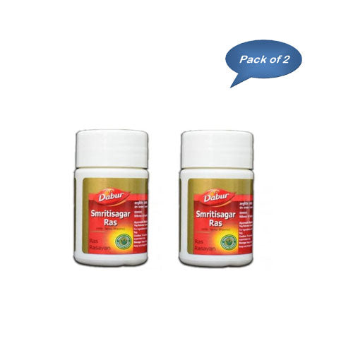 Dabur Smritisagar Ras 40 Tablets(Pack Of 2)