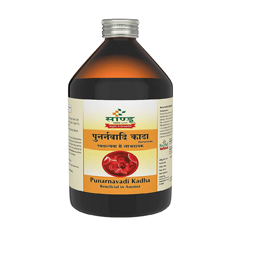 Sandu Pharmaceuticals Punarnavadi Kadha 450 Ml