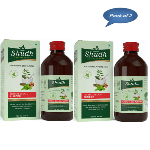 Torque Ayurveda Shudh Raktashodhak Syrup 200 Ml (Pack Of 2)