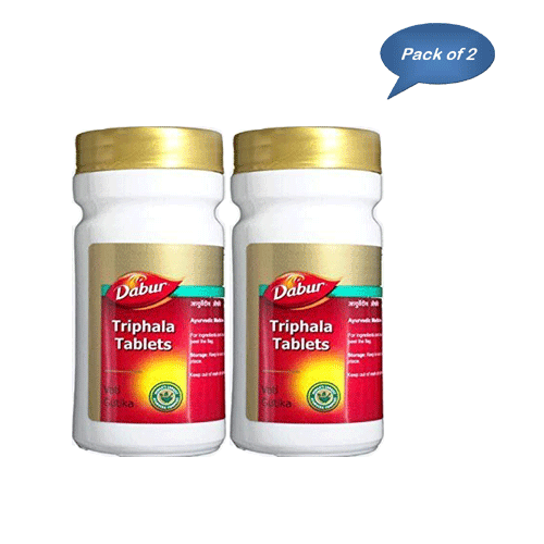 Dabur Triphala 60 Tablets (Pack Of 2)