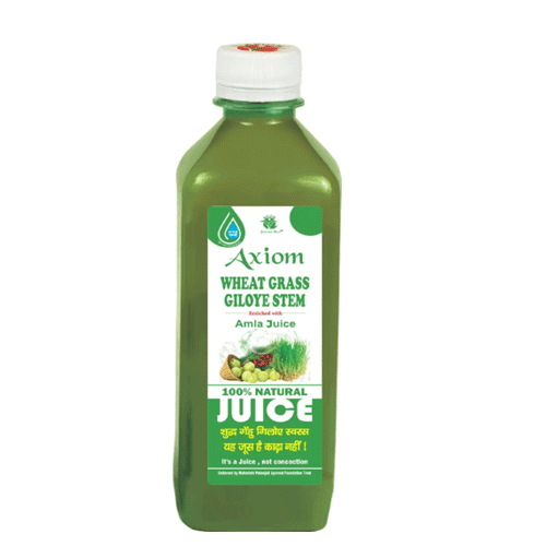 Axiom Ayurveda Wheat Grass Giloye Stem 500 Ml