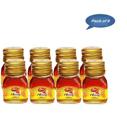 Dabur Honey (Madhu) 20 Gm (Pack Of 8)