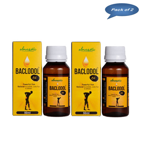 Alnavedic Baclodol Oil 50 Ml (Pack Of 2)