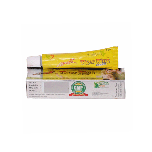 Naman Ayurveda Tiger King Cream Tube 5 Gm