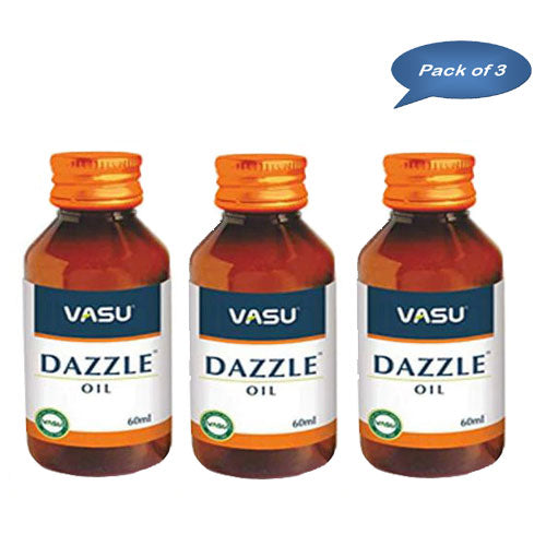Vasu Dazzle Oil 60 Ml (Pack Of 3)