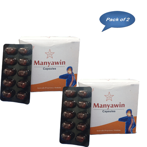 Skm Siddha Manyawin 10 Capsules (Pack of 2)