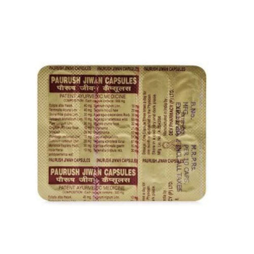 Dev Pharmacy Paurush Jiwan 60 Capsules