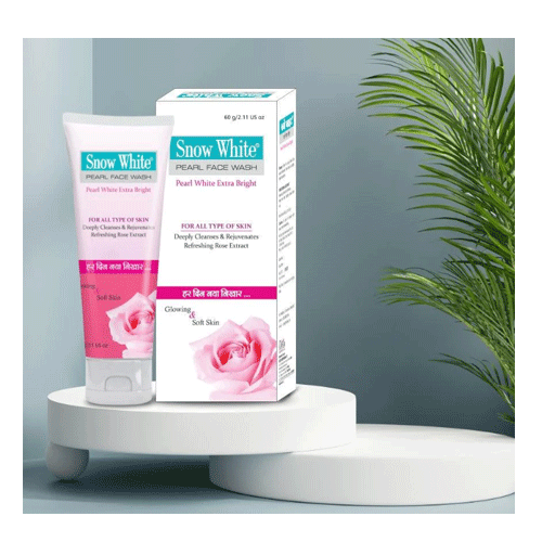 Olefia Snow White Face Wash 60 Gm (Pack Of 2)