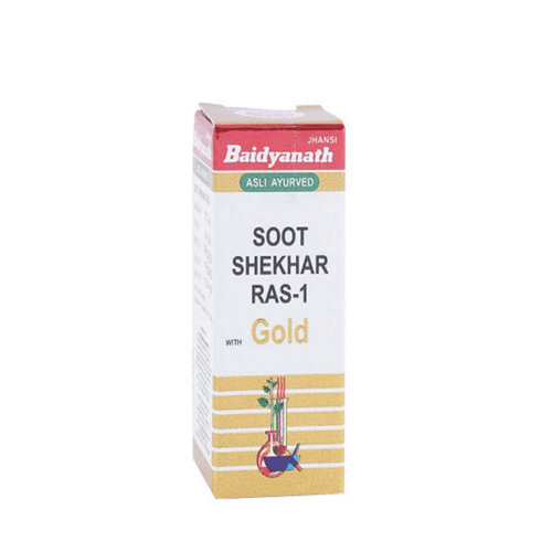 Baidyanath (Jhansi) Soot Shekhar Ras-1 10 Tablets