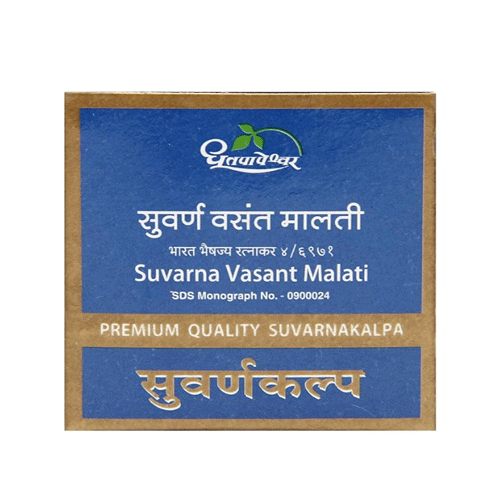 Dhootapapeshwar Suvarna Vasant Malati (Premium) 10 Tablets