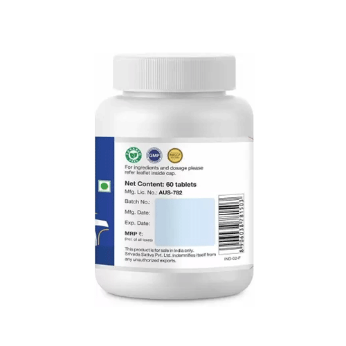 Sri Sri Tattva Sukesha Kalpa 500 Mg 60 Tablets