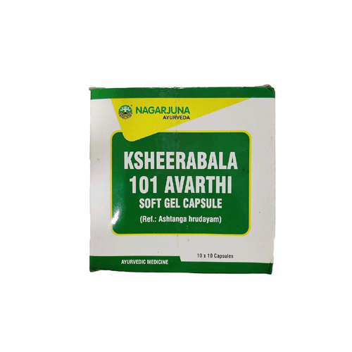 Nagarjuna Ayurveda Ksheerabala 101 Avarthi 100 Tablets