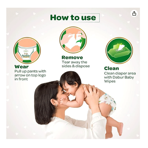 Dabur Baby Super Pants (Small) 42 Pants