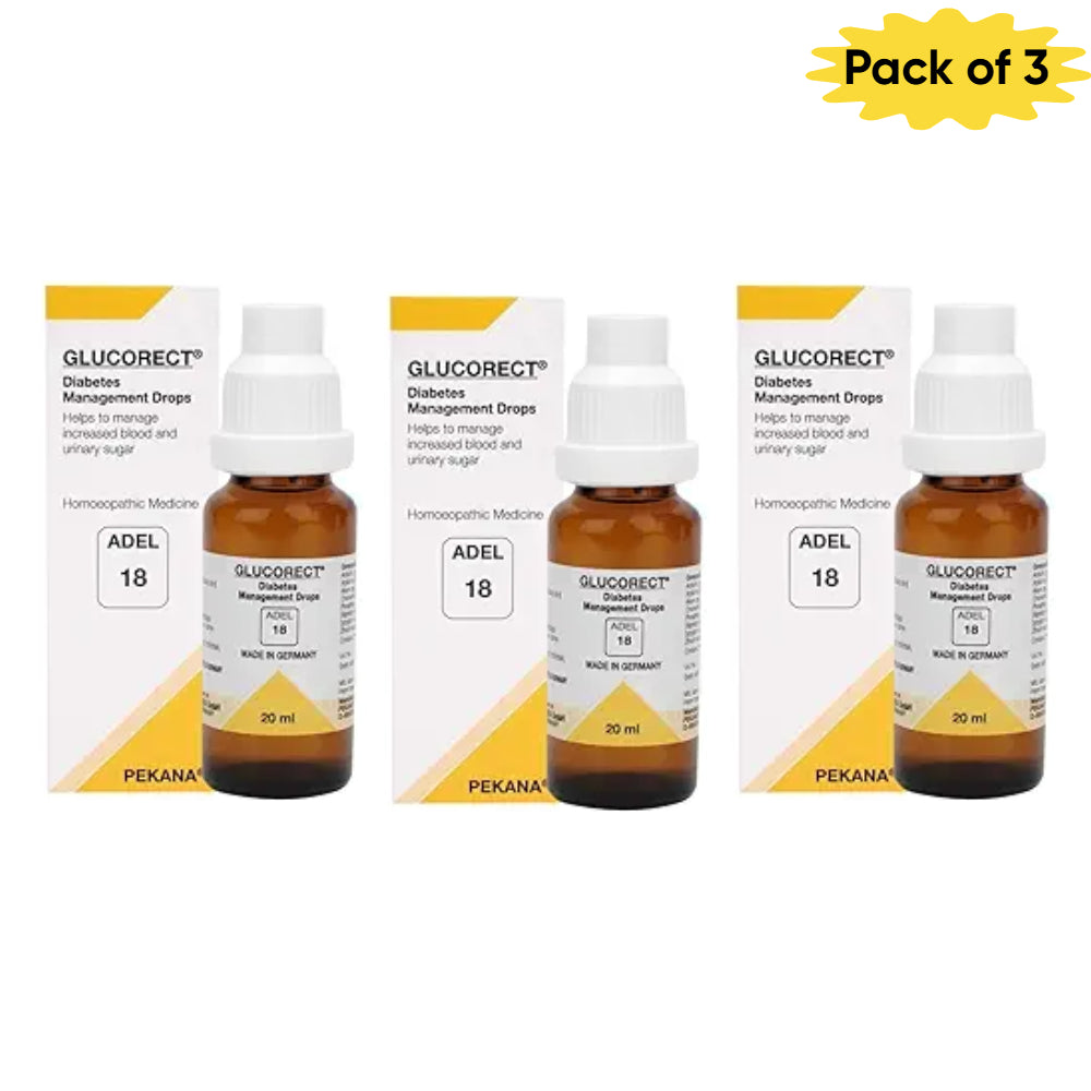 Adel Germany Adel 18 (Diabetes/Sugar Mgt) 20 Ml(Pack of 3)