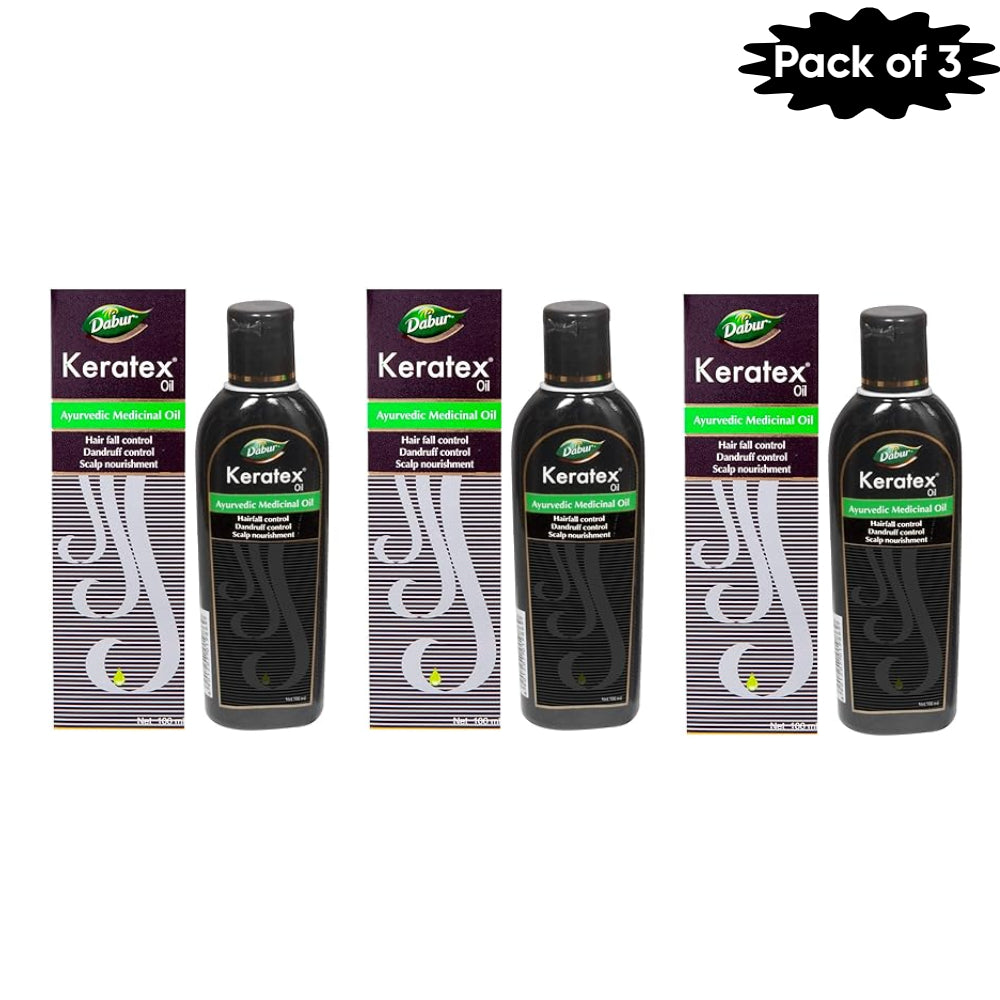 Dabur Keratex Oil 100 Ml(Pack of 3)